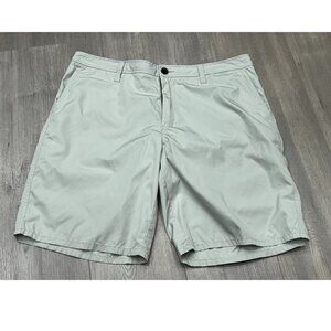 Aether‎ Light Gray Performance Quick Dry Tailored Casual Summer Shorts Size 38